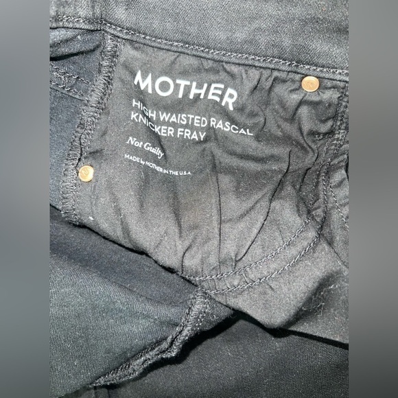 MOTHER✨ High waisted Rascal Knicker Fray - Picture 4 of 8